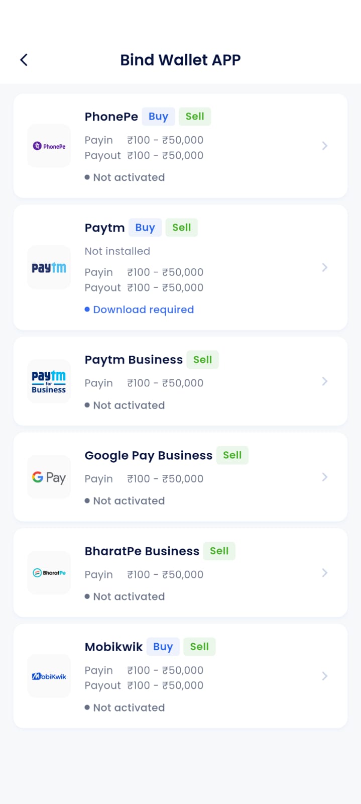 Gogowallet Wallet and Transaction Screenshot